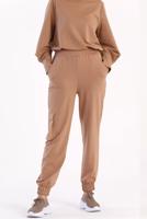 Tesettür giyim BEJ KARGO PANTOLON 20077 