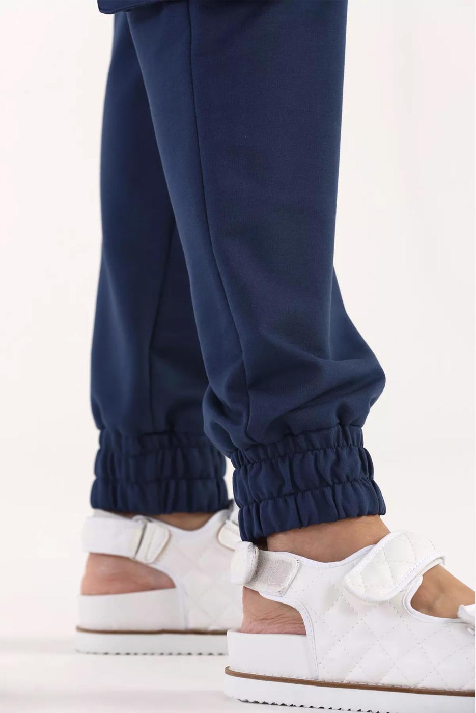 Tesettür giyim MAVİ KARGO PANTOLON 20077 