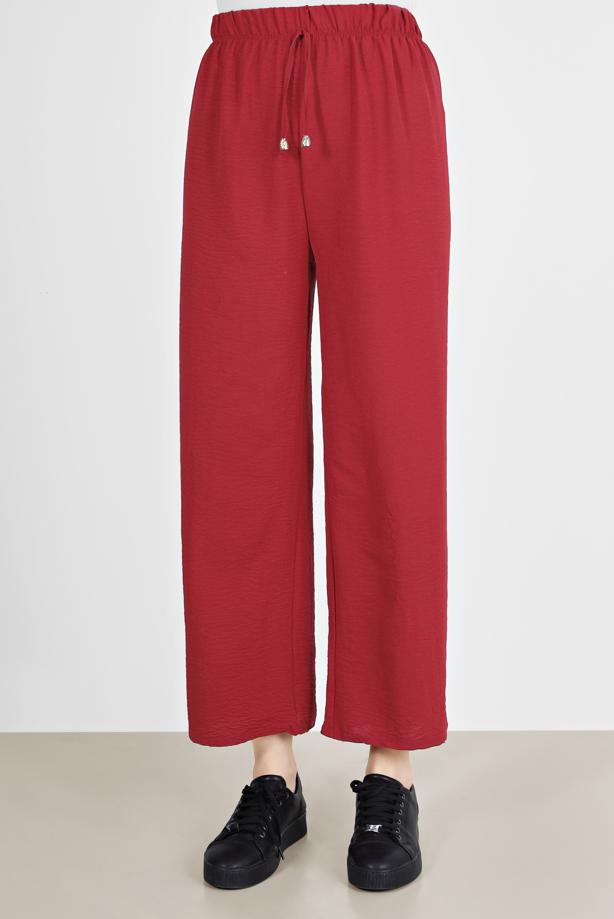 Vêtements hijab  PANTALON TAILLE ÉLASTIQUE 3521 - TRENDTESETTÜR