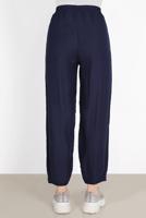 Tesettür giyim LACİVERT BELİ LASTİKLİ BOL PAÇA PANTOLON 46007 