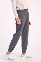 Vêtements hijab GRIS PANTALON TAILLE ÉLASTIQUE 61033
