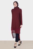 Tesettür giyim LACİVERT ALVİNA DAR PAÇA PANTOLON T 70351