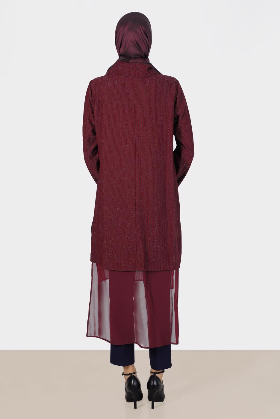 Tesettür giyim LACİVERT ALVİNA DAR PAÇA PANTOLON T 70351