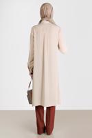 Tesettür giyim KAHVE ALVİNA İSPANYOL PAÇA PANTOLON T 70353