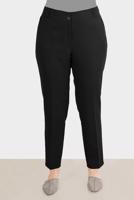 Tesettür giyim SİYAH ALVİNA BÜYÜK BEDEN PANTOLON T 70355