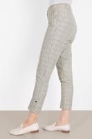 Tesettür giyim YEŞİL ALVİNA EKOSE DESENLİ PANTOLON T 70361