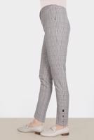 Tesettür giyim TURUNCU ALVİNA EKOSE DESENLİ PANTOLON T 70361