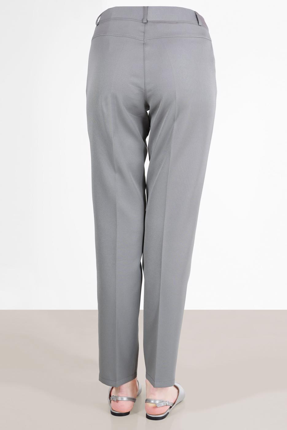 Tesettür giyim GRİ ALVİNA KLASİK KESİM PANTOLON T 70367