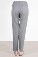 Tesettür giyim GRİ ALVİNA KLASİK KESİM PANTOLON T 70367