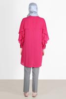 Tesettür giyim GRİ ALVİNA KLASİK KESİM PANTOLON T 70367