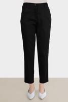 Tesettür giyim SİYAH ALVİNA BORU PAÇA PANTOLON T 70370