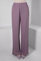 Tesettür giyim MOR ALVİNA YÜKSEK BEL PANTOLON T 70402