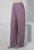 Tesettür giyim MOR ALVİNA YÜKSEK BEL PANTOLON T 70402