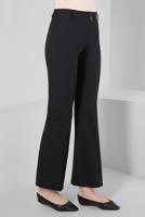 Tesettür giyim SİYAH ALVİNA İSPANYOL PAÇA PANTOLON T 70405