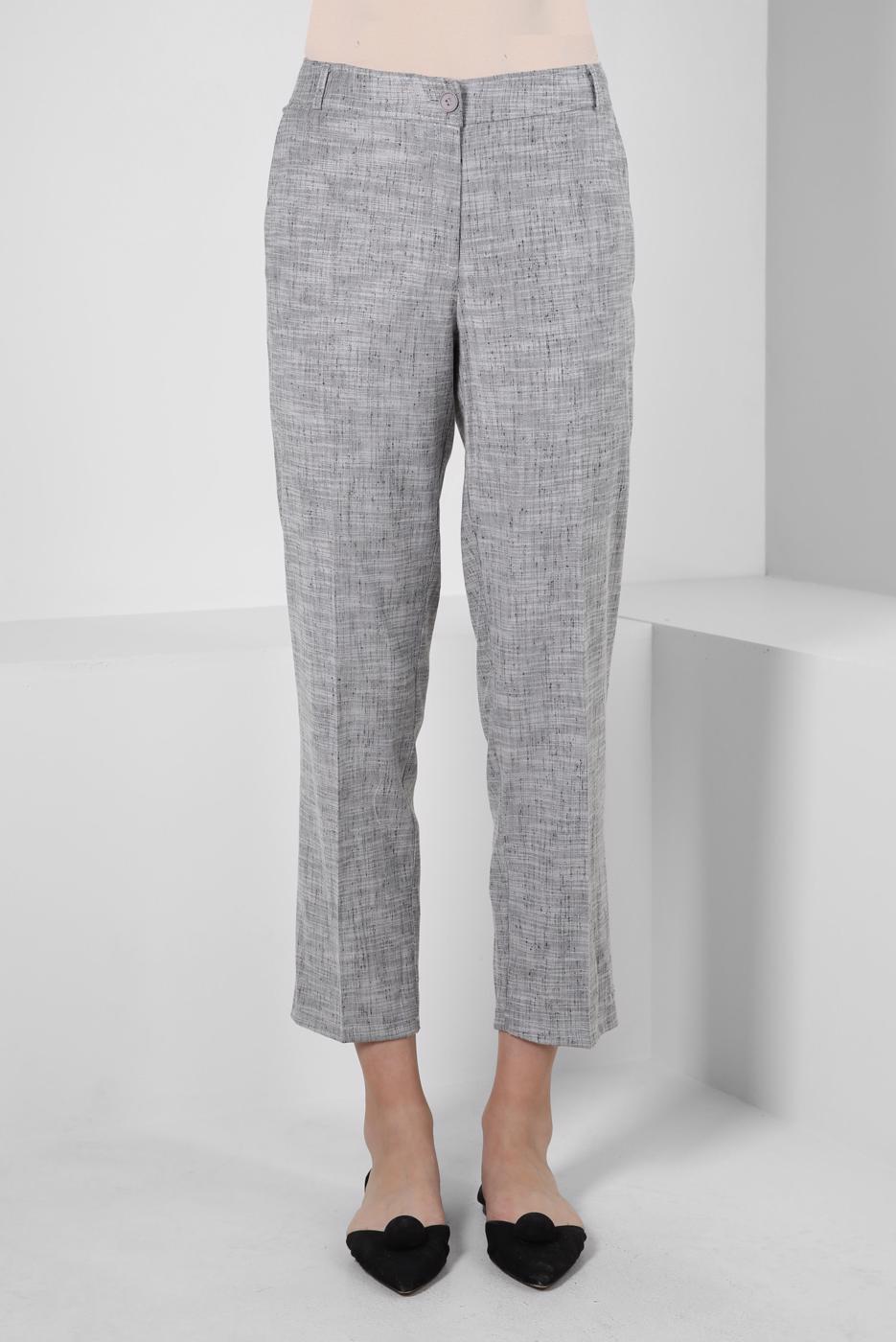 Tesettür giyim SİYAH ALVİNA DAR PAÇA PANTOLON T 70406