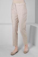 Tesettür giyim KAHVE ALVİNA DAR PAÇA PANTOLON T 70406