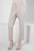 Tesettür giyim BEJ ALVİNA DAR PAÇA PANTOLON T 70407