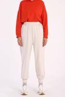 Tesettür giyim BEJ PAÇASI LASTİKLİ PANTOLON 88007 