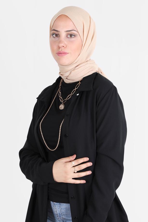 Vêtements hijab BEIGE CHÂLE ALVINA 8138 - TRENDTESETTÜR