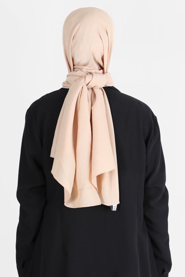Vêtements hijab BEIGE CHÂLE ALVINA 8138 - TRENDTESETTÜR