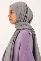 Vêtements hijab ARGENT CHÂLE EN COTON 21030
