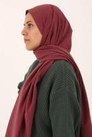 Hijab clothing PINK COTTON SHAWL 21030 