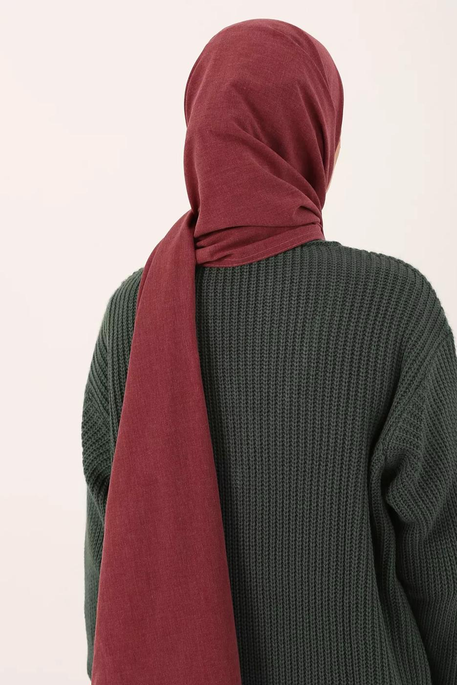 Hijab clothing PINK COTTON SHAWL 21030 