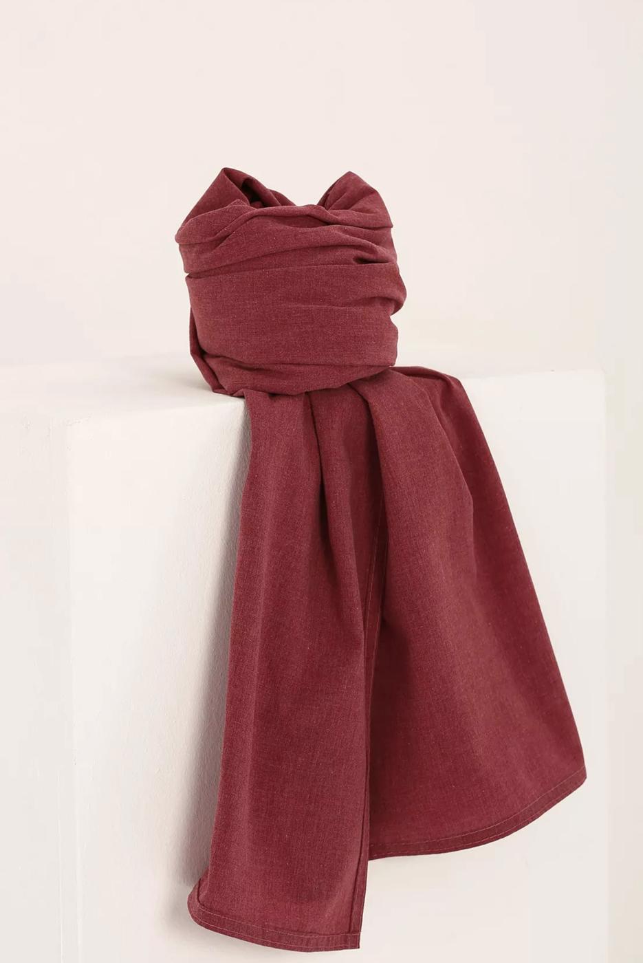 Hijab clothing PINK COTTON SHAWL 21030 