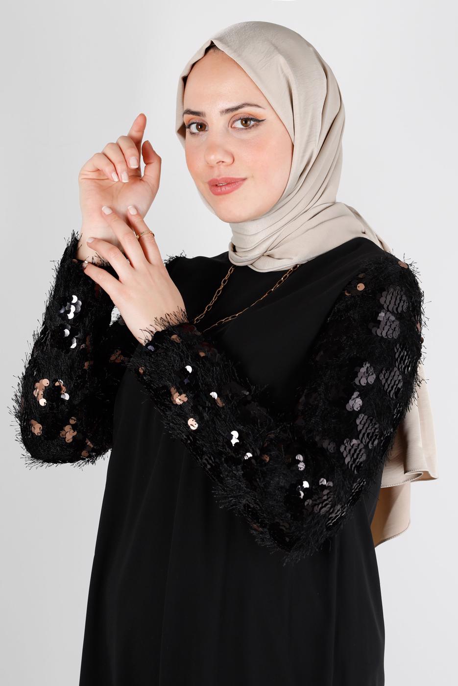 Tesettür giyim BEJ ALVİNA NANO AYROBİN ŞAL T 8111