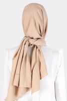 Tesettür giyim BAKIR / BRONZ ALVİNA PAMUK AYROBİN ŞAL T 8115