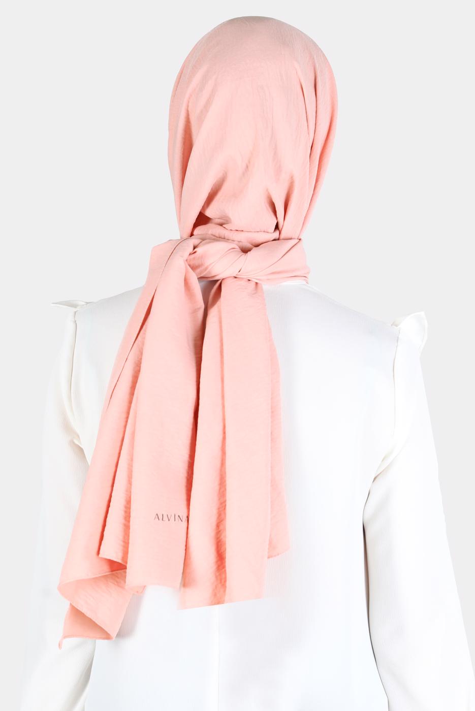 Hijab clothing POWDER ALVİNA COTTON AEROBIN SHAWL T 8115