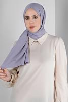 Tesettür giyim MOR ALVİNA PAMUK AYROBİN ŞAL T 8115
