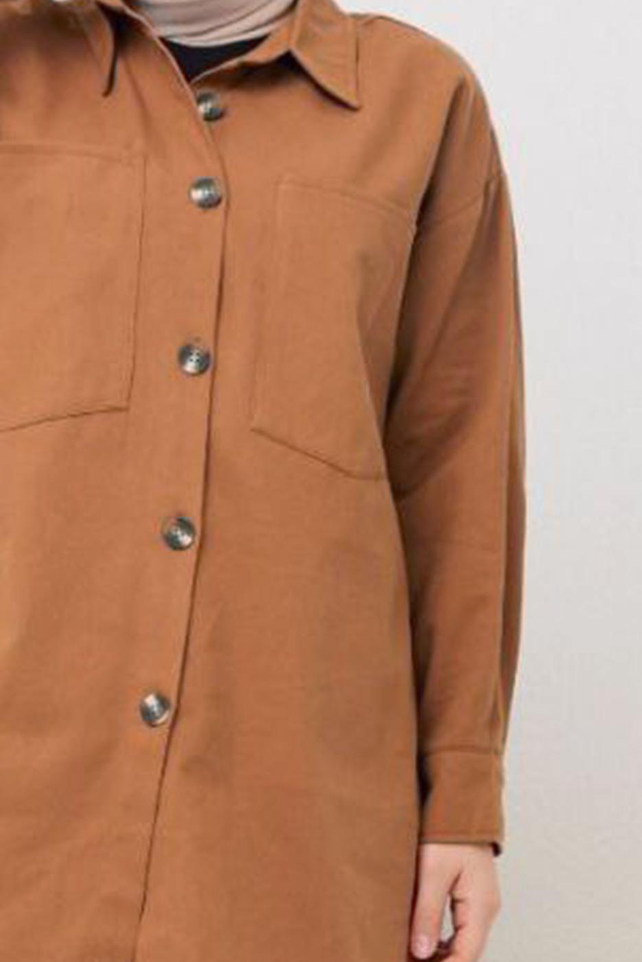 Vêtements hijab TABA ENSEMBLE PANTALON 2 PIÈCES BOUTONS AVEC POCHE 5219