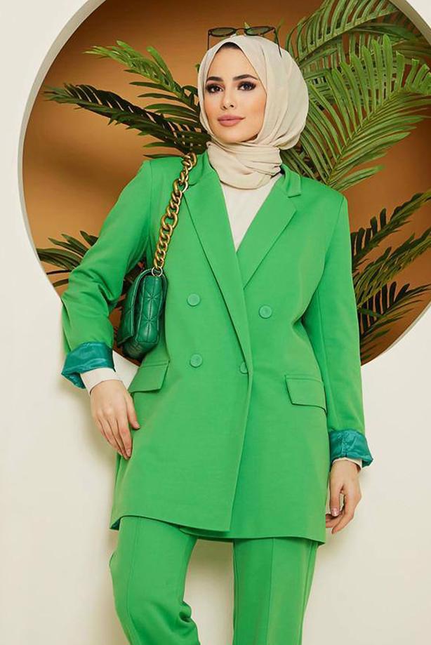 Vêtements hijab  CLASSIC PANTS SUIT 77051  - TRENDTESETTÜR