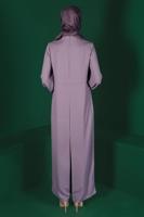 Hijab clothing PURPLE ALVINA CARGIGAN LOOKING OVERALL T 42766