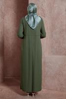 Hijab clothing KHAKI ALVINA CARGIGAN LOOKING OVERALL T 42766