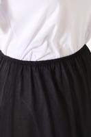 Tesettür giyim SİYAH ETEK ASTARI 1000 