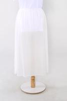 Tesettür giyim BEYAZ ETEK ASTARI 1000 