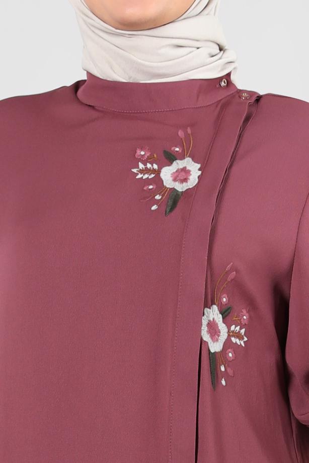 Vêtements hijab ROSE ALVINA TUNIQUE GRANDE TAILLE T 20247 - TRENDTESETTÜR