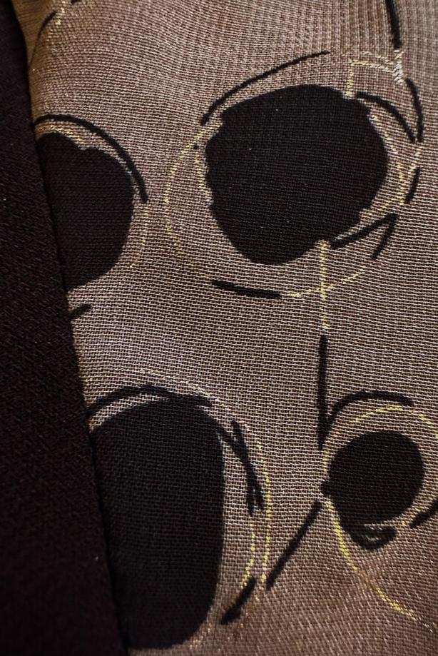 Vêtements hijab NOIR ALVINA TUNIQUE À MANCHES À MOTIF T 20255 - TRENDTESETTÜR