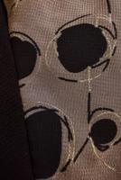 Tesettür giyim SİYAH ALVİNA KOLU DESENLİ TUNİK T 20255