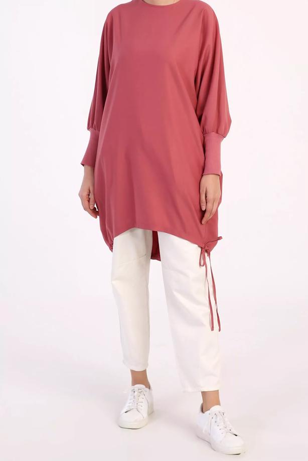 Hijab clothing  TUNIC WITH ELASTIC CUFFS 40005  - TRENDTESETTÜR
