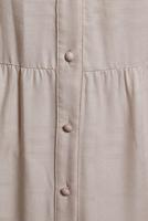 Tesettür giyim BEJ ALVİNA EKOSE DESENLİ TUNİK T 42836