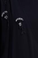 Tesettür giyim SİYAH ALVİNA BAĞLAMA DETAYLI TUNİK T 42880