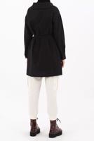 Tesettür giyim SİYAH KUŞAKLI TUNİK 70105 