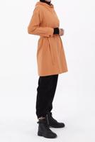 Tesettür giyim TURUNCU KUŞAKLI TUNİK 70105 