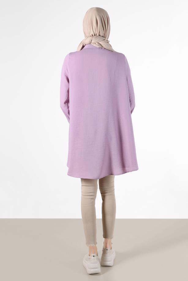 Vêtements hijab  GEM DETAIL TUNIC 7381  - TRENDTESETTÜR