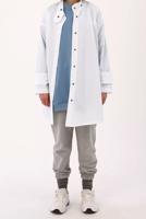 Tesettür giyim BEYAZ ASİMETRİK KESİM ÇITÇITLI KAP 11058 