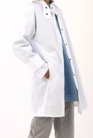 Tesettür giyim BEYAZ ASİMETRİK KESİM ÇITÇITLI KAP 11058 