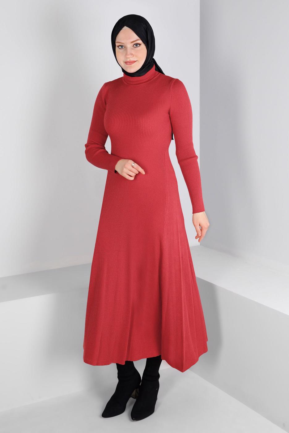 Hijab clothing PINK ALVINA KNITWEAR DRESS T 43202